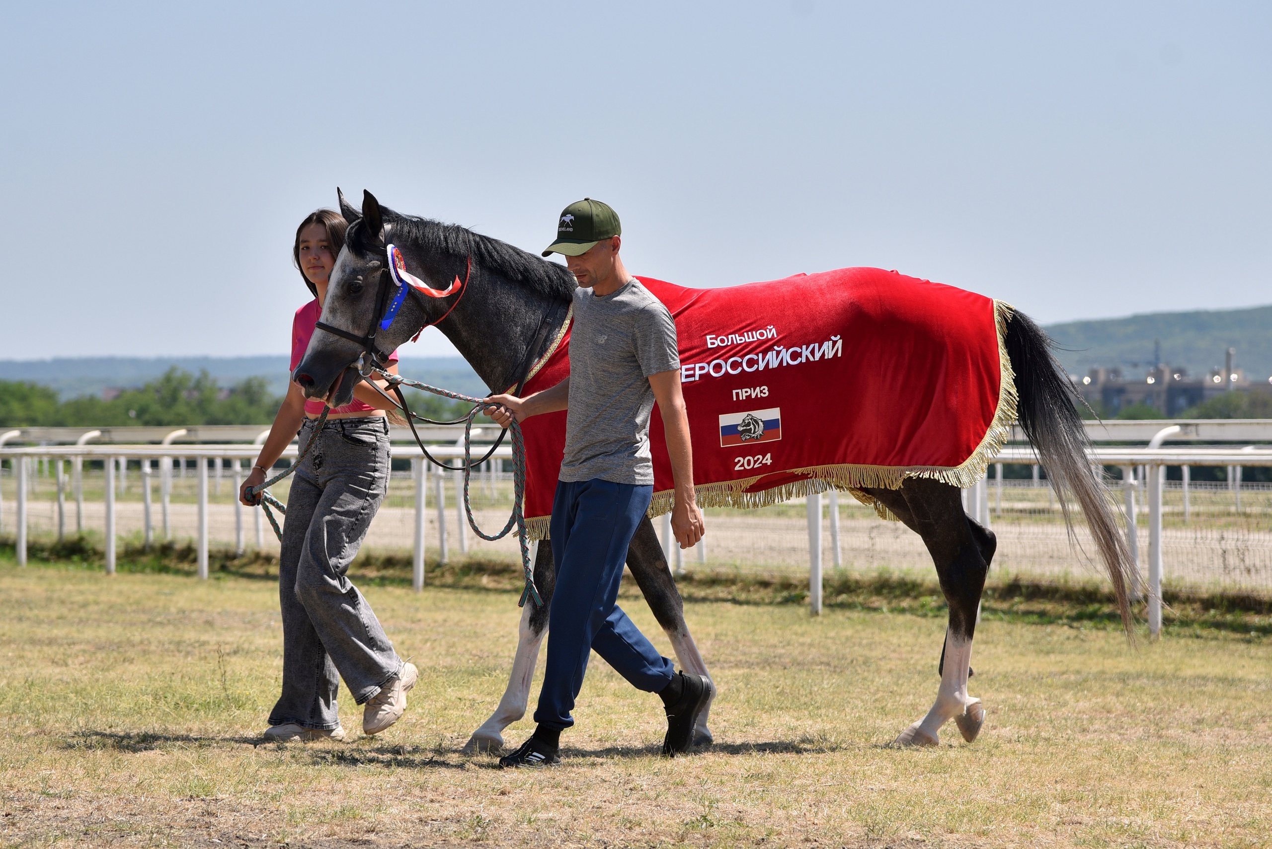 04.08.2024 — Большой Всероссийский Приз — DERBY GR I A RUS (Пятигорский Ипподром) — Нимбус Терск — 1 место