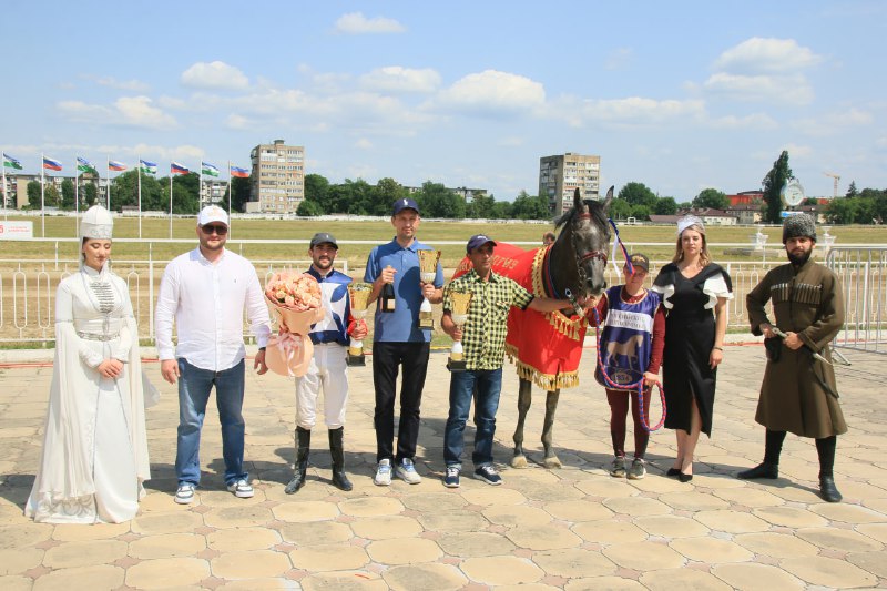 05.07.2025 — Большой Приз для кобыл — OAKS GR I A RUS (Нальчикский Ипподром) — Паллада Дубаи Терск — 1 место
