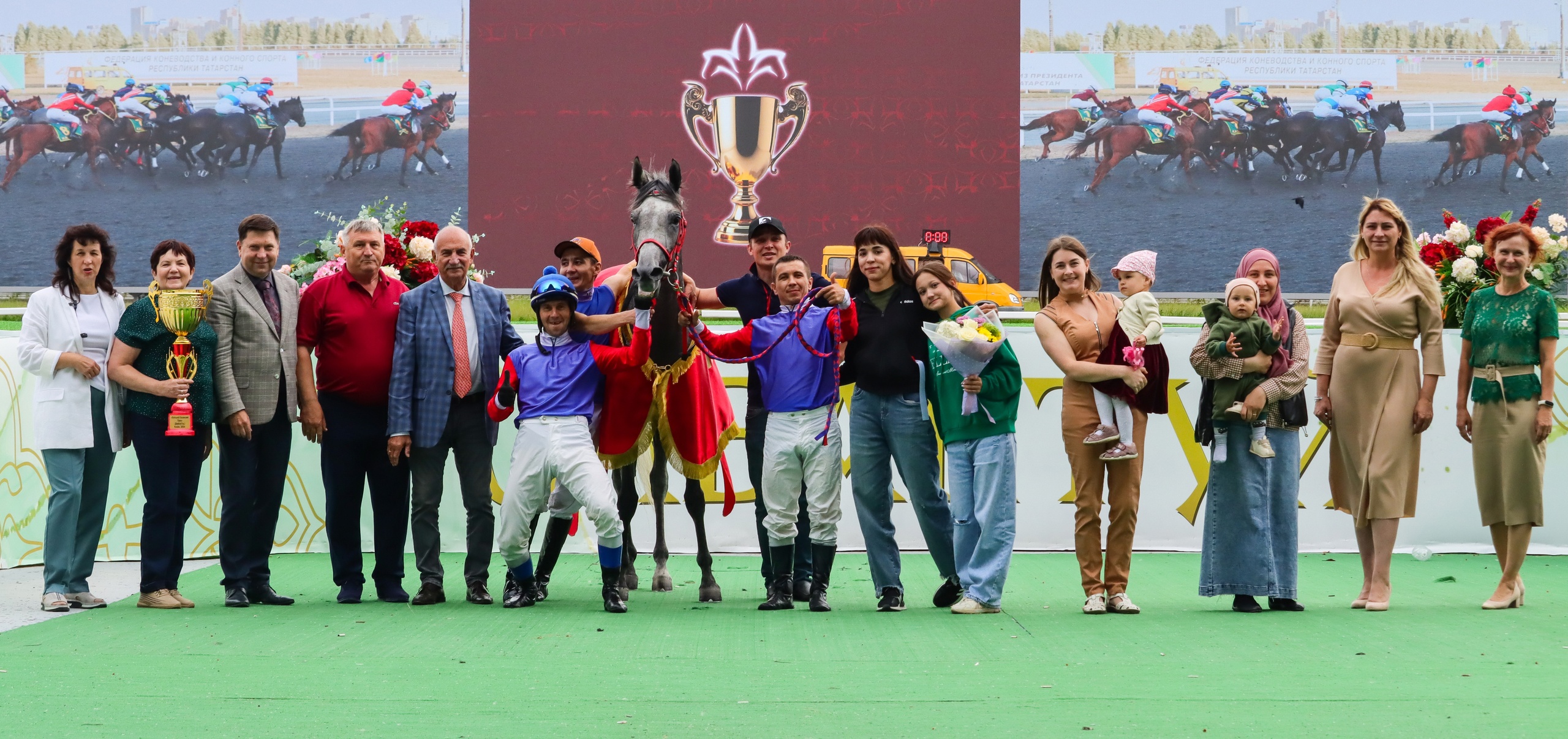 09.08.2024 — Большой Казанский Приз — DERBY GR I A RUS (Казанский ипподром) — Вахта Терск — 1 место